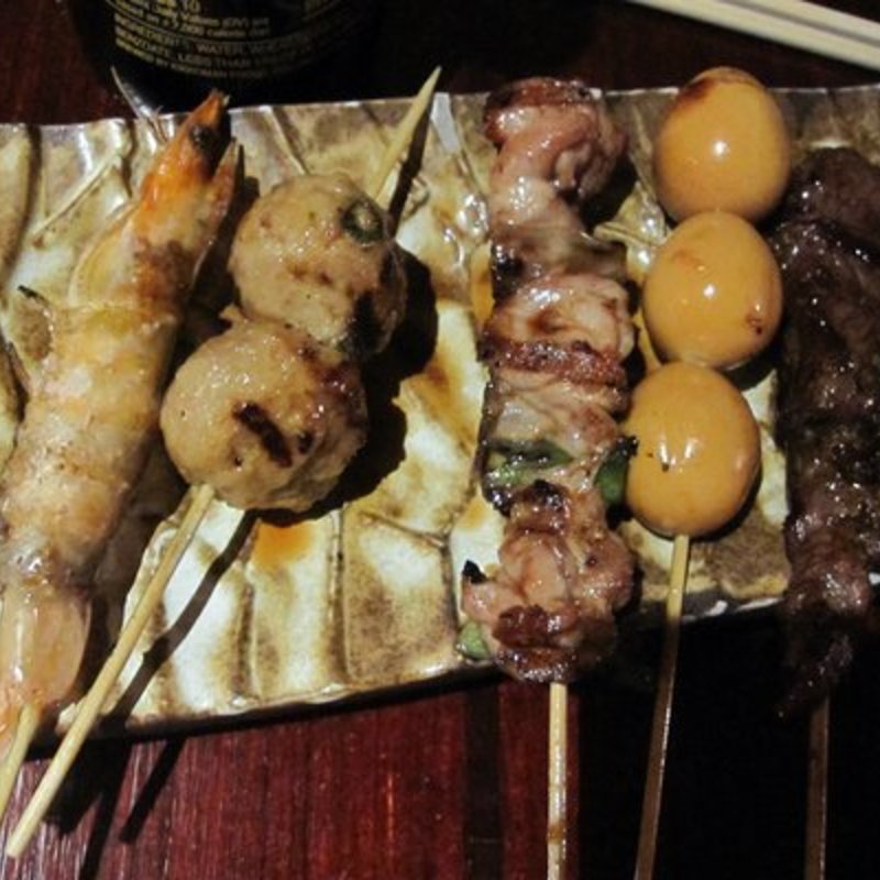 やき鳥盛り合わせ　（梅）(VILLAGE YOKOCHO)