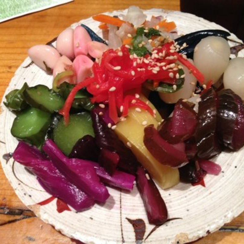 おしんこ盛り合わせ(VILLAGE YOKOCHO)