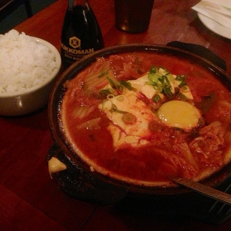 スンドブ（豆腐チゲ）(VILLAGE YOKOCHO)