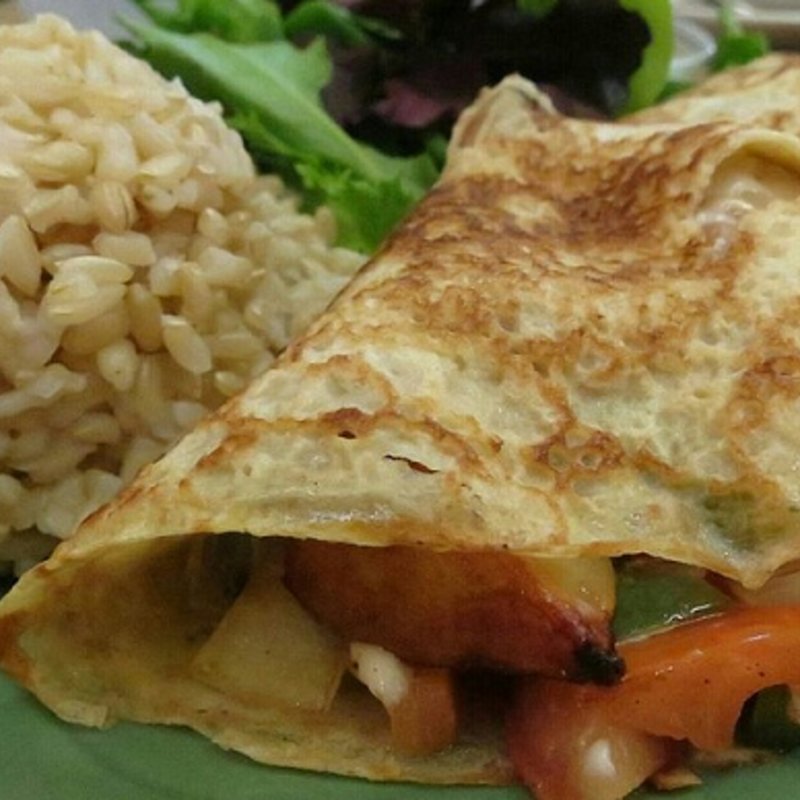 Vegetable Medely Crepe (Mocha Java Café)