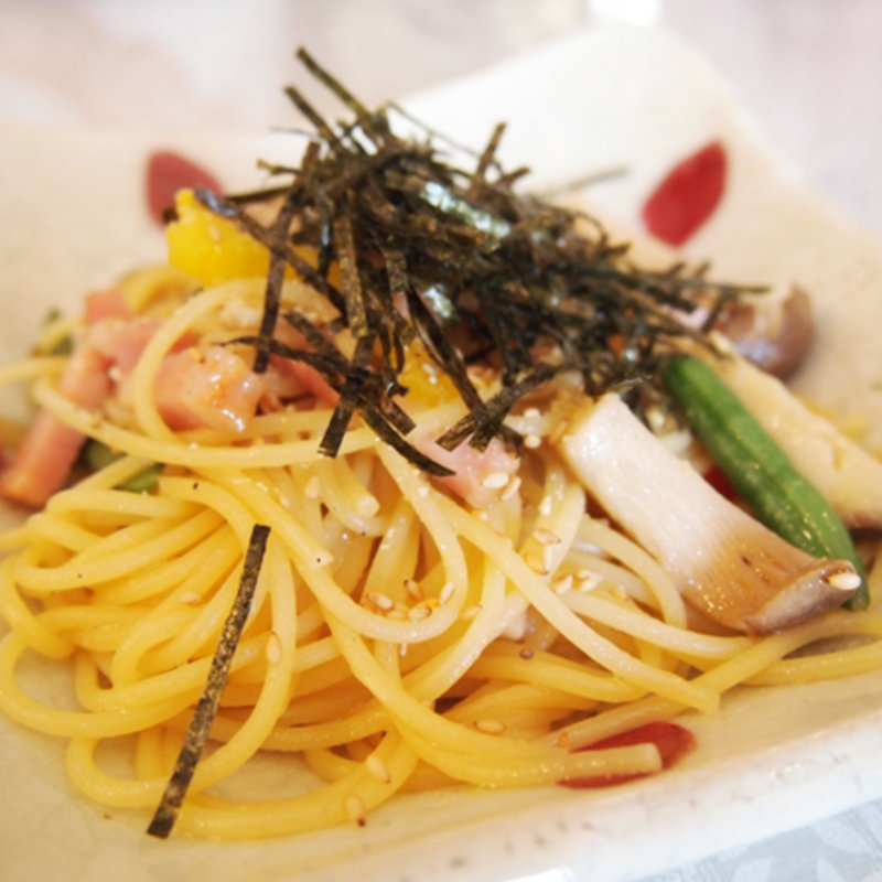 和風パスタ(CAFE ROSE LEDA)