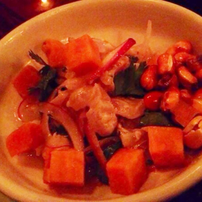 温菜サラダ(PALO SANTO)