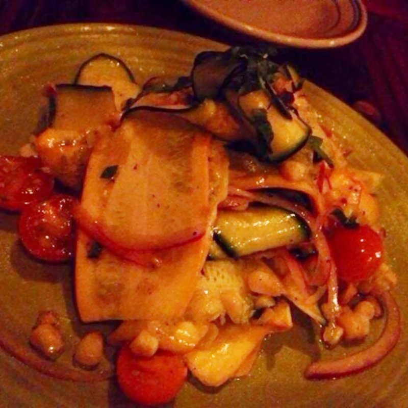 ズッキーニの温菜(PALO SANTO)