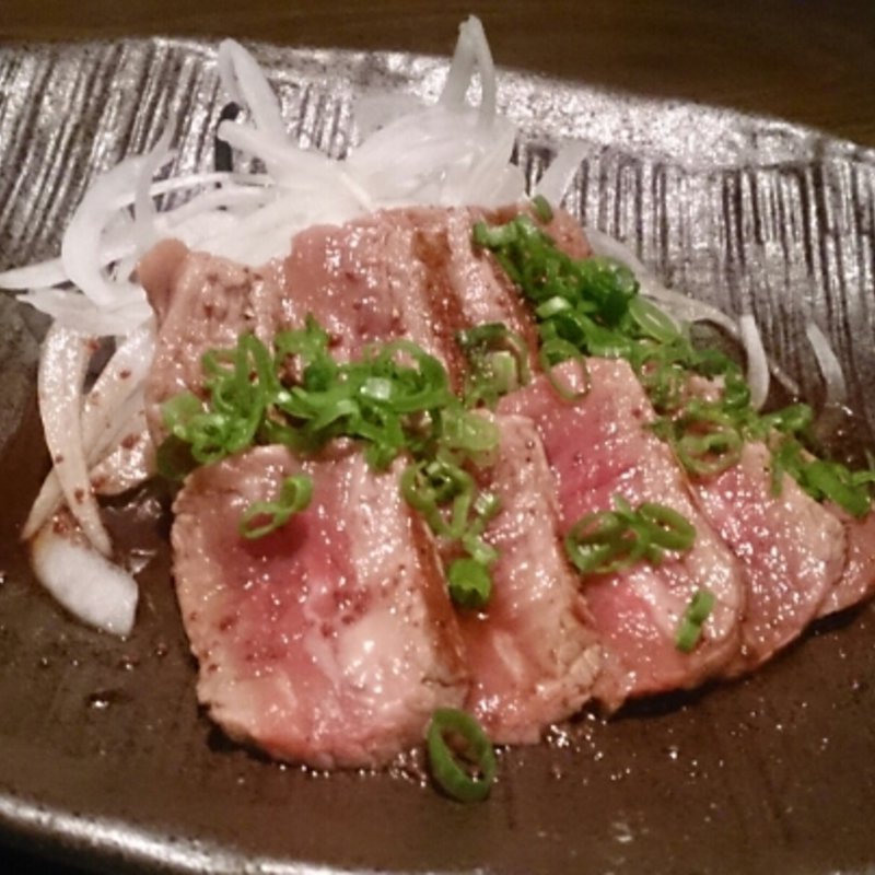 牛たたき(Izakaya Gazen)