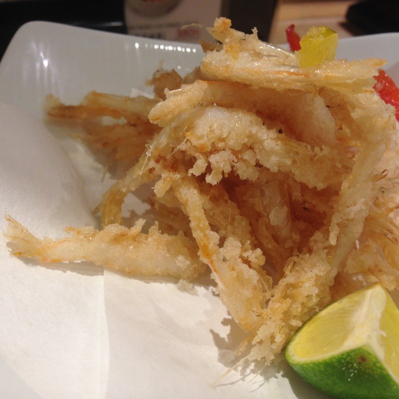 白エビの唐揚げ(すし三崎丸)