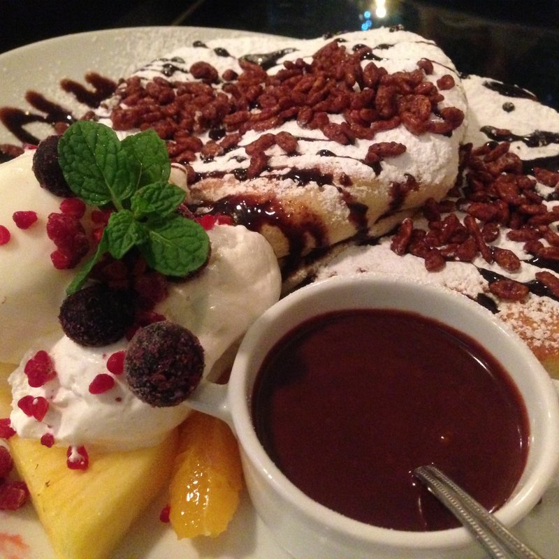 チョコレートパンケーキ(Cafe del SOL)