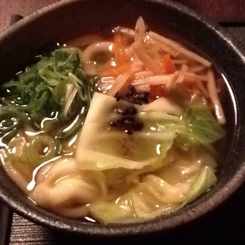 だんご汁(うどんミュージアム)