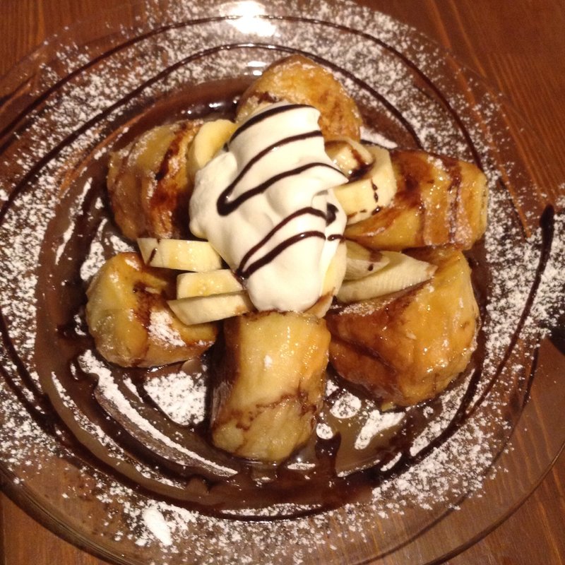 フレンチベーグル キャラメルチョコバナナ(SUNUSU＋Cafe 【スヌス】)