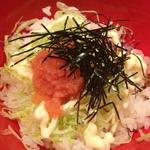 Mentaiko over rice