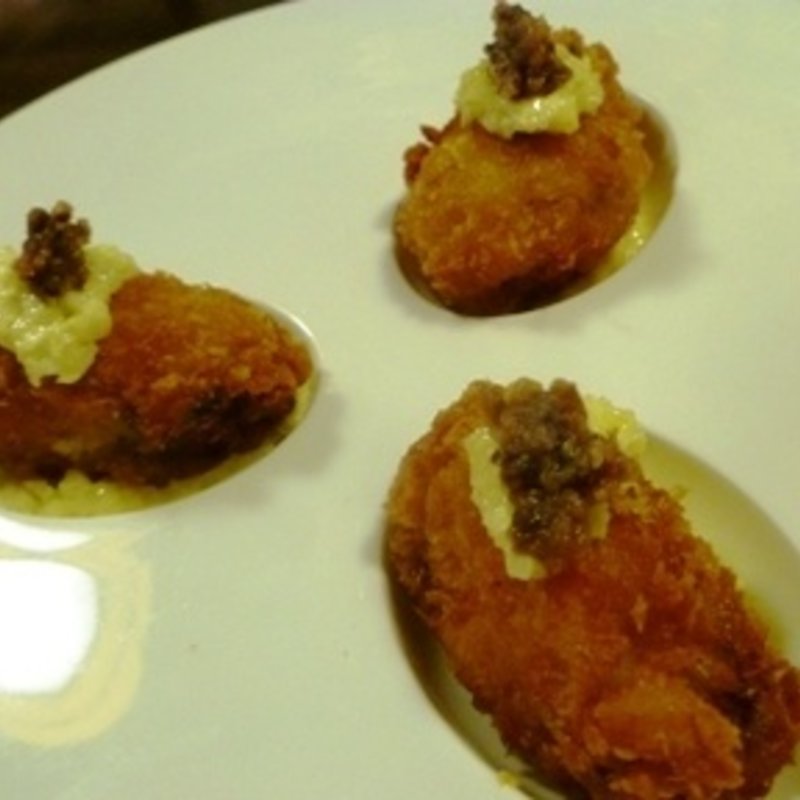 カキフライ(SUSHI TSUSHIMA)