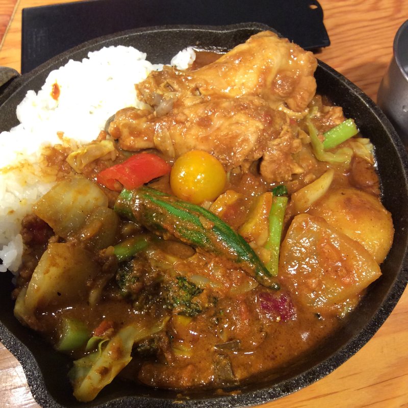 1日分の野菜カレー(完全食セット)(野菜を食べるカレーcamp express 池袋店)