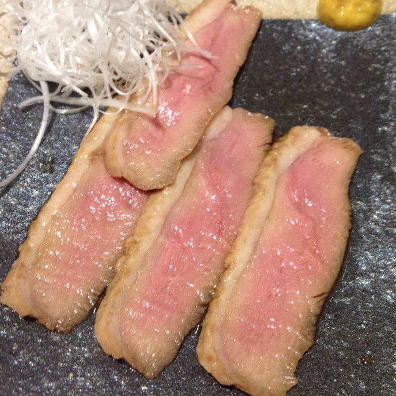 鴨のロース(手打そば しながわ翁)