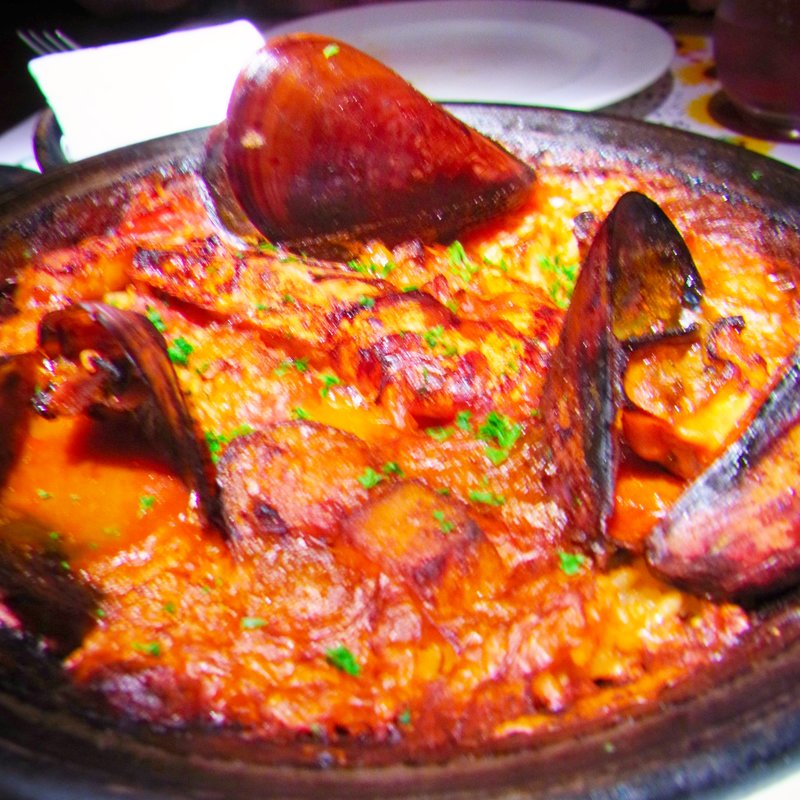 魚介のパエリア(スペインバル　ミ・カーサ)