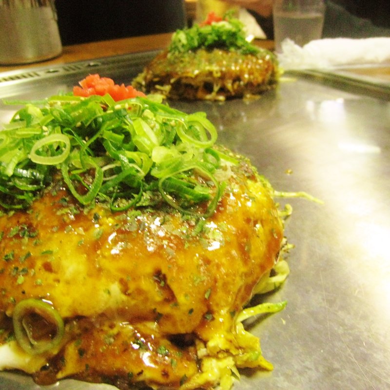 ねぎたっぷり広島風お好み焼き(田の久 総本店 )