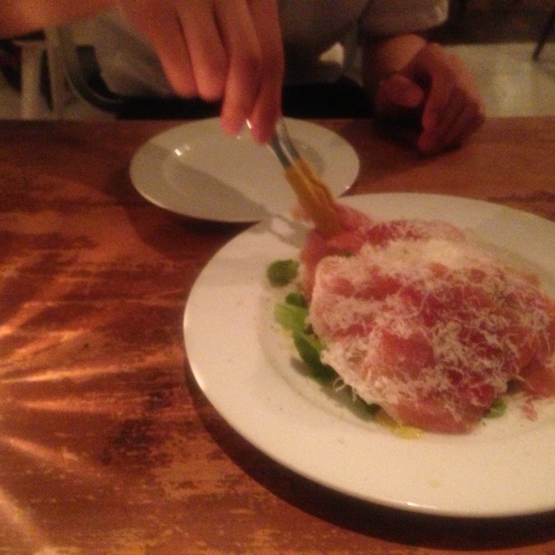 生ハムとルッコラのサラダ(シエロイリオ （Riverside Cafe Cielo y Rio）)