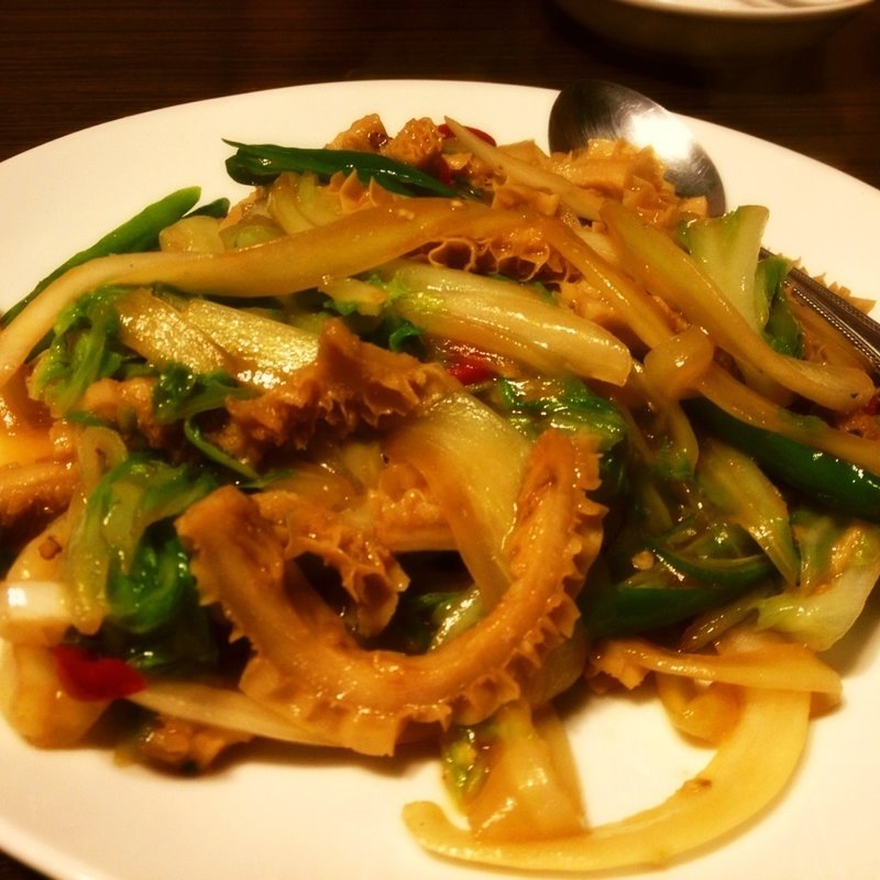 ホルモンの炒め物(味香苑 １号店 （ミカエン）)