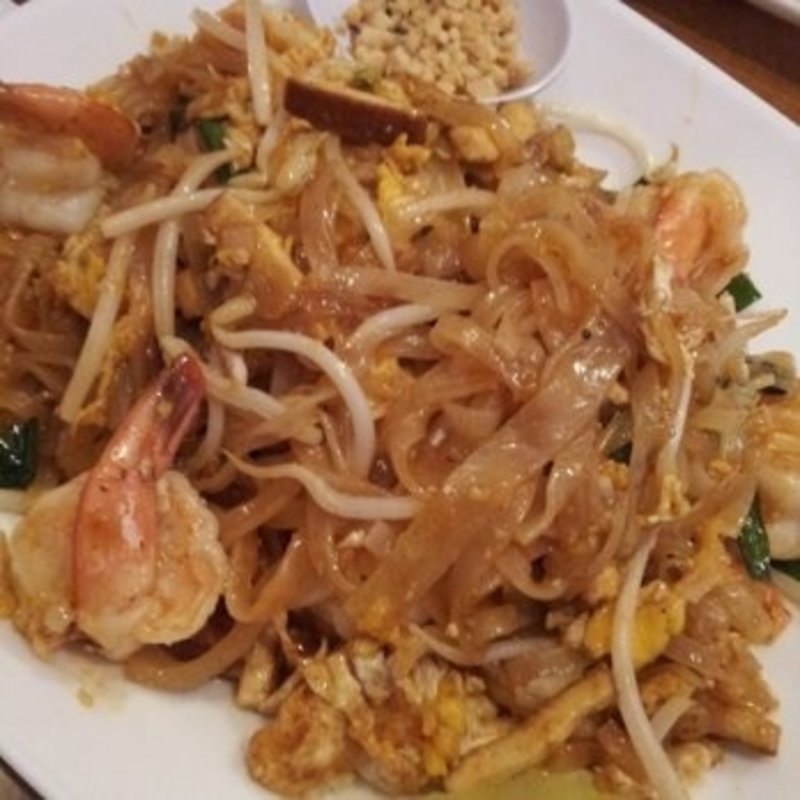 Shrimp pad thai(SRIPRAPHAI THAI RESTAURANT)
