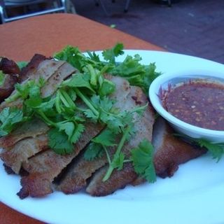 BBQ pork tender(SRIPRAPHAI THAI RESTAURANT)