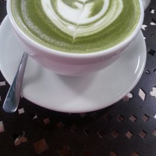 Japanese green tea latte(Urth Caffe)