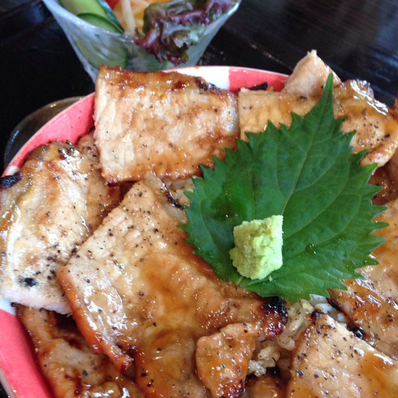 養老山麓豚丼セット(並)(しが咲く屋 )