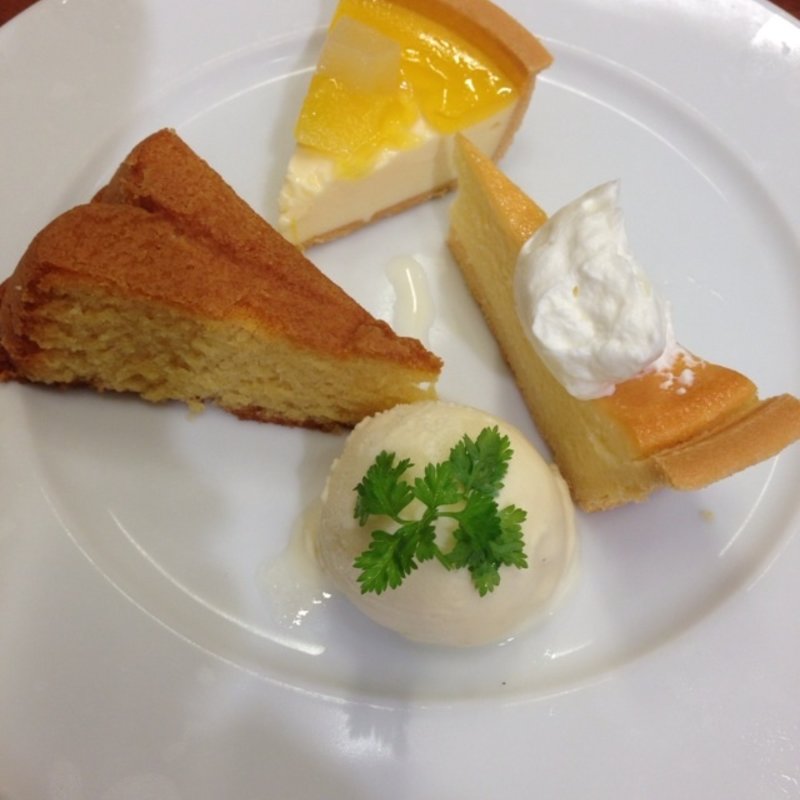 チーズケーキセット(モロゾフ 大丸神戸店)