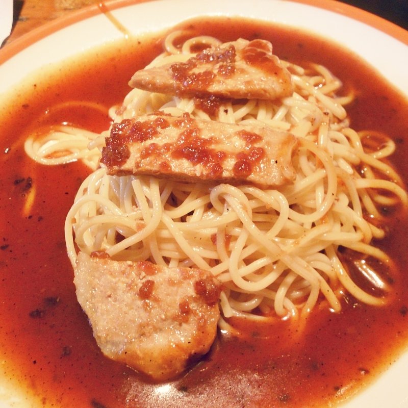 あんかけスパポークステーキのせ(パンドラ )