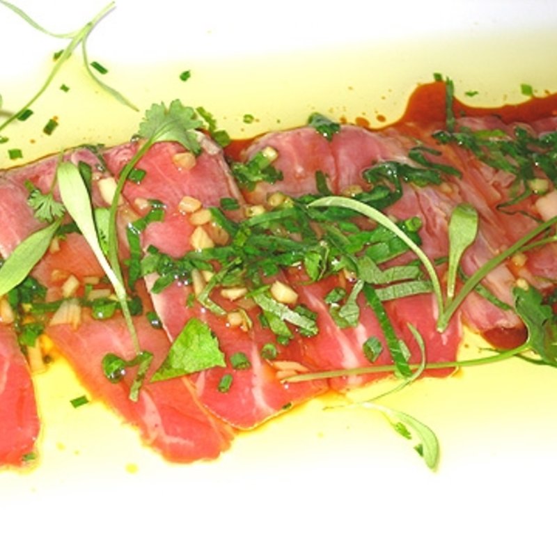 Beef carpaccio(Morimoto)