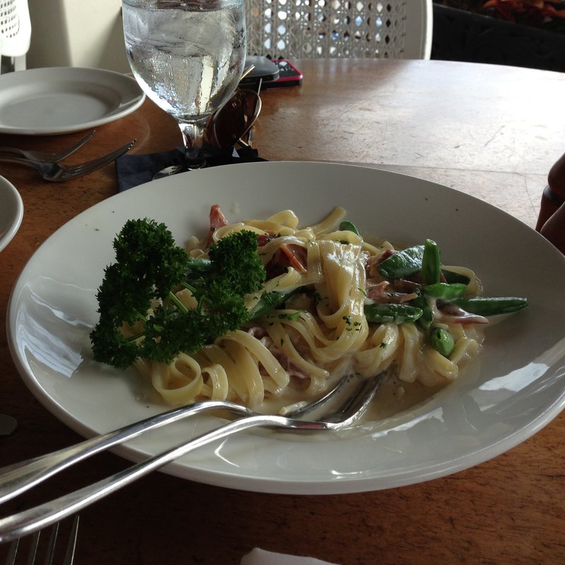 クリームパスタ(ロンギーズ アラモアナ店)