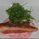 Sockeye Salmon with Microgreen