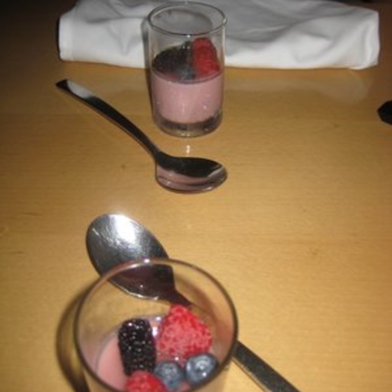 Berries Panna Cotta(Morimoto)
