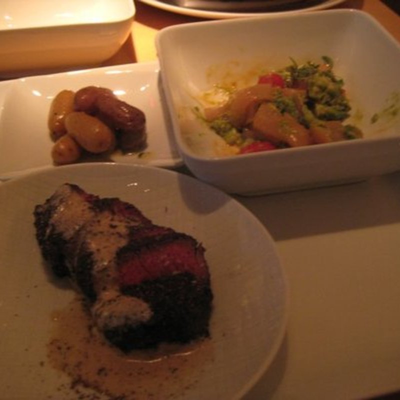 Surf ans Turf, Kobe Beef and Hamachi(Morimoto)