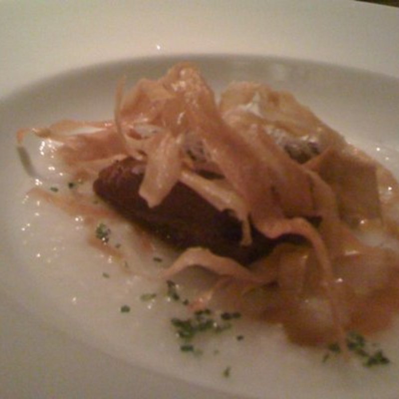 Kakuni Pork on Congee(Morimoto)