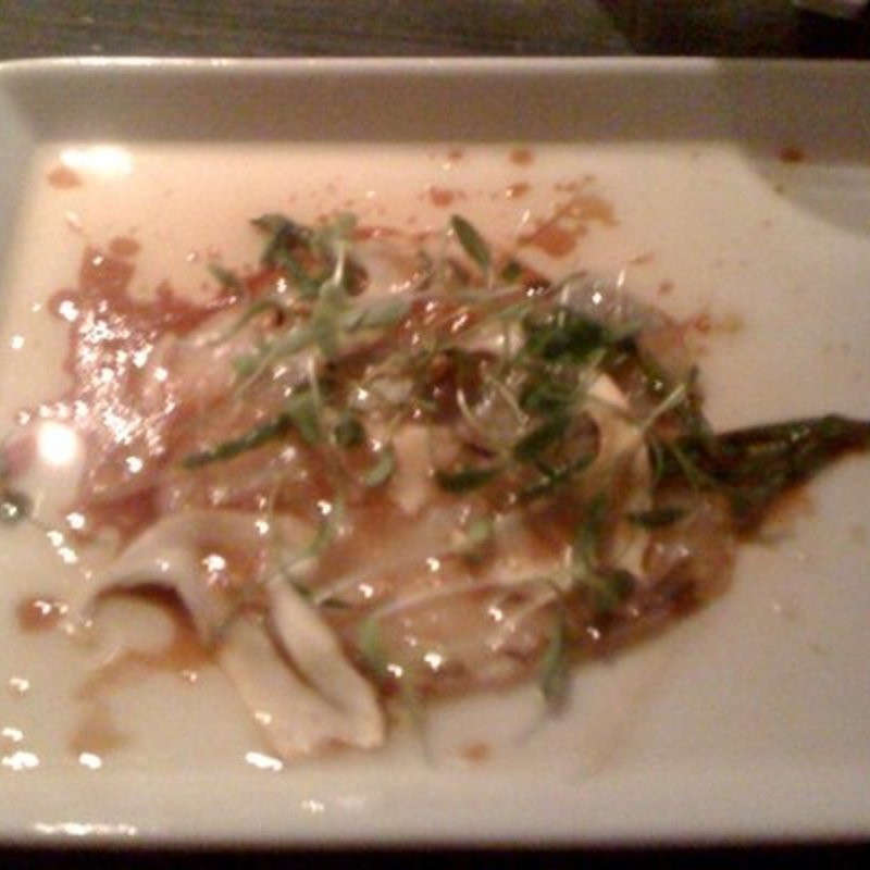scallion skate carpacchio(Morimoto)