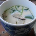 松茸の茶碗蒸し(あぜみち山荘 （信州上田の松茸料理）)