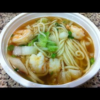 Seafood Noodle Soup(Hula Hawaiian BBQ)