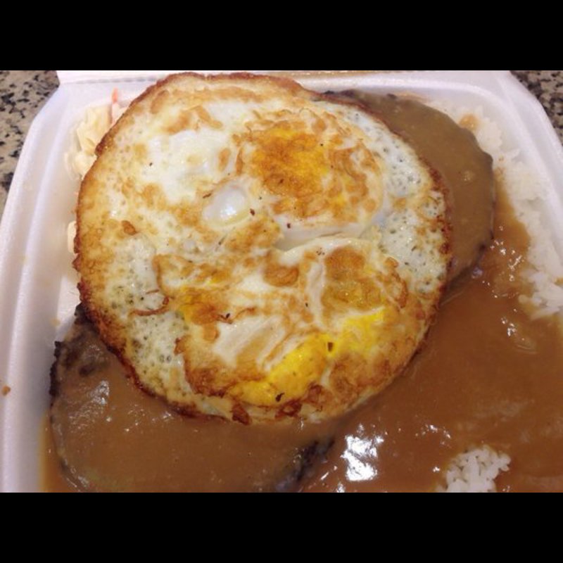 Loco moco(Hula Hawaiian BBQ)