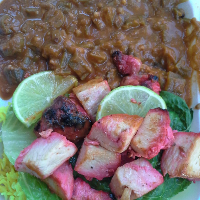 BBQ Chicken Tikka(India Cafe)