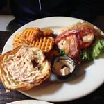 Shrimp and Bacon Sandwich 