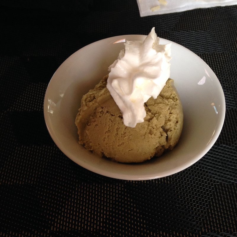 Green Tea Ice Cream(Myles and Jun Yakitori)
