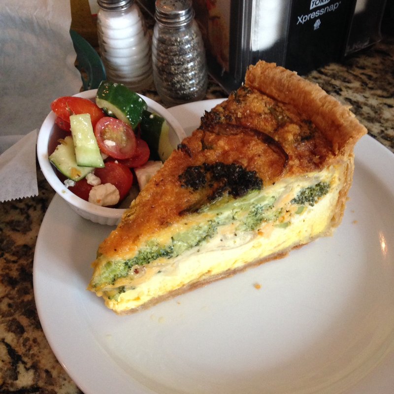 Broccoli Cheddar Quiche(Charleston Bakery & Delicatessen)
