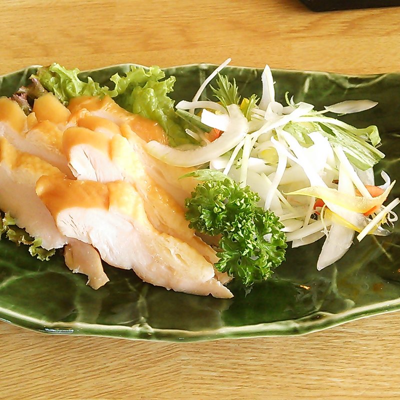 黒さつま鶏の燻製(お食事処 一心 )