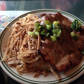 Glilled pork with rice(PHO BANG RESTAURANT)