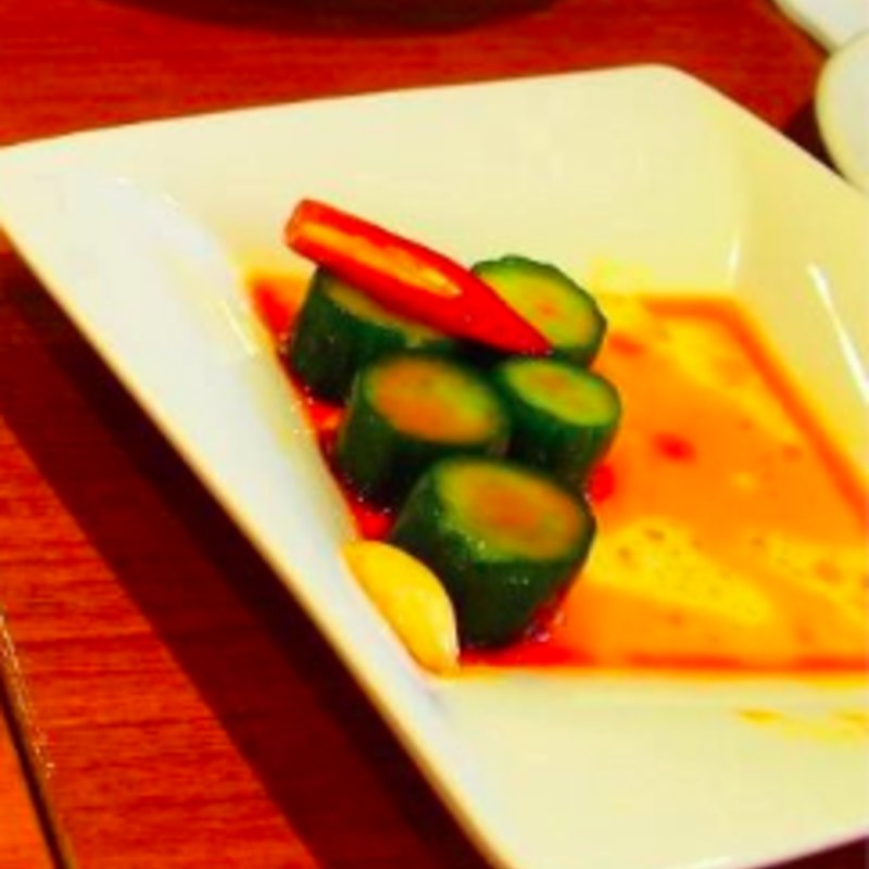 キュウリの漬け物(ディンタイフォン)