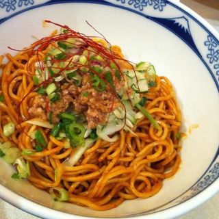 汁なし担々麺(極楽らーめん(Goku Raku Ramen)　ミッドバレー店)