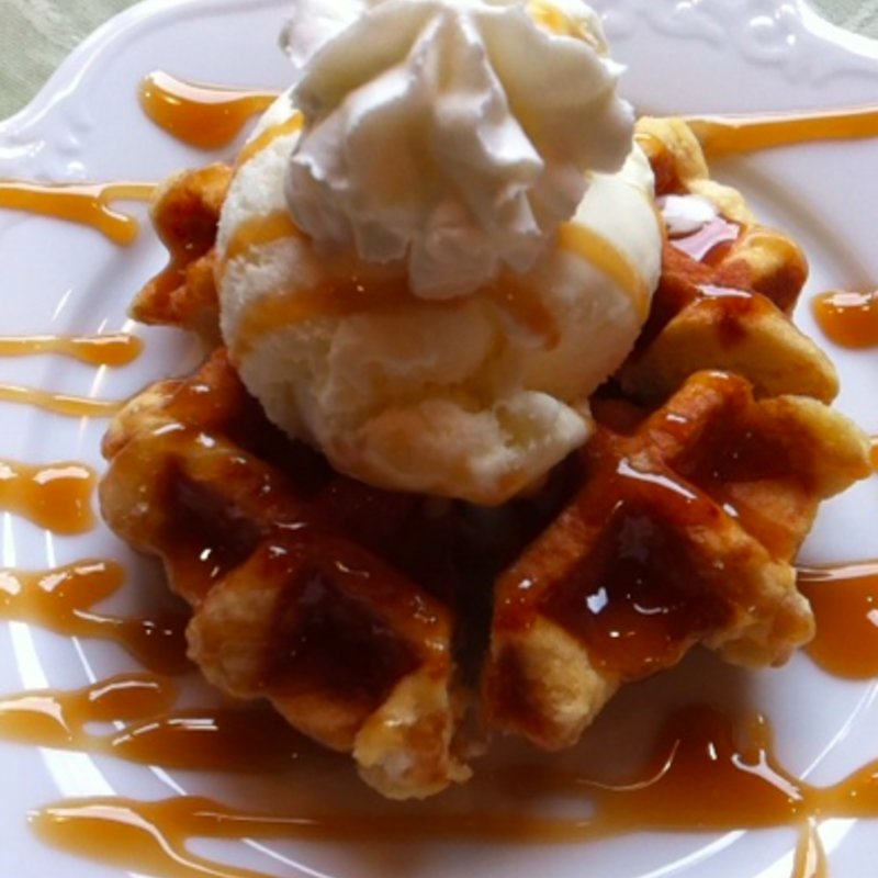 ワッフル(小さいカフェ　グラン)