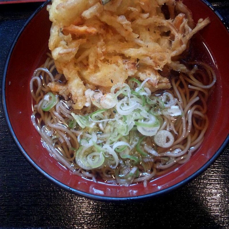 天ぷらそば(柏屋 （かしわや）)