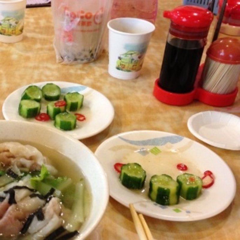 キュウリの漬物(金雞園)