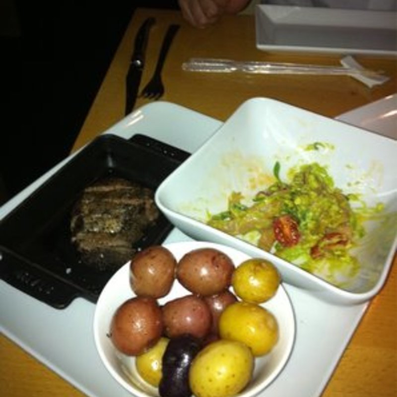 Surf and Turf... Those potatoes were amazing(Morimoto)