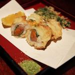 Monkfish liver & tempura