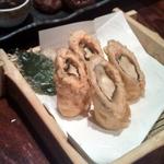 cream cheese, avocado and eel tempura